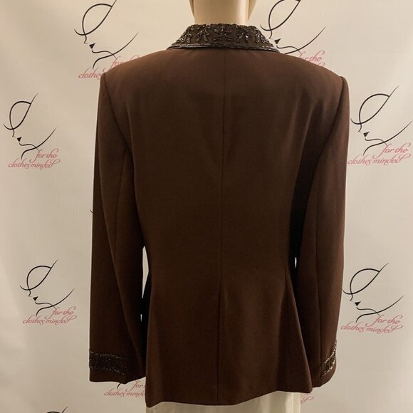 John Meyer. Size 10. Beaded Lined Dressy Embellished Jacket. WTC - Picture 6 of 7